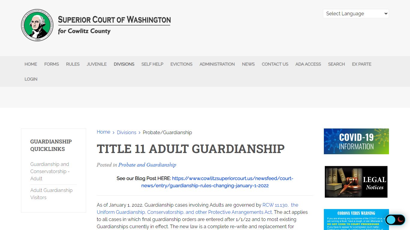 Probate/Guardianship